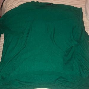 Dark green sweater